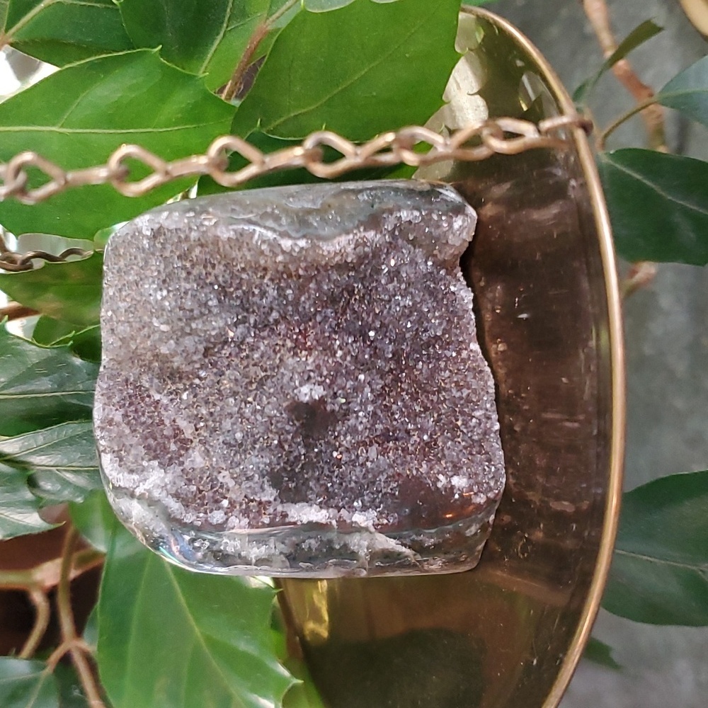 17. Dark Uruguayan Amethyst- February Birthstone- Healing Stone